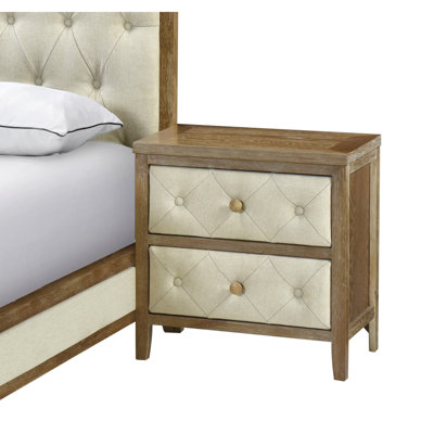 Magnifique table de chevet au fini noyer, 1 pièce, avec façades de tiroirs et meubles de chambre à coucher modernes