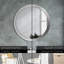 Huldar Glass Flat Wall Mirror