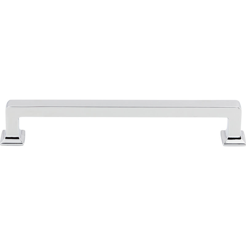 Ascendra 12" Center to Center Bar Pull, Polished Chrome, 6 5/16" Center to Center