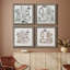 «Opulent Bath I», ensemble de 4 peintures sur toile encadrées-60148639-60148644