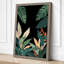 Figure Among Palms Boho - Wrapped Canvas-1733143623-1733143625