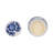 Decoraive Lavender Verbena Scented Candle for Living Room - Ceramic Chinoiserie for Bookshelf, Coffee Table, Bedroom - 5", Blue & White-1560965881