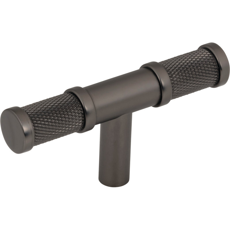 Burnham T-Knob 3 Inch, Ash Gray