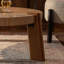 Table basse ronde en bois