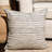 Striped Cotton Blend Pillow Cover-101142966