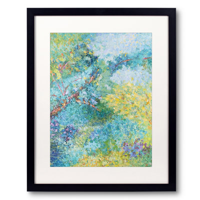 «Allaire Garden Light» par Marsha Heller - peinture encadrée