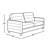 Willow Upholstered Sofa-134330745