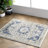 Juliea Distressed Medallion Oriental Power Loom Performance Rug-2118190166