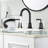8-inch Widespread Faucet 2-handle Bathroom Faucet with Drain-91270301