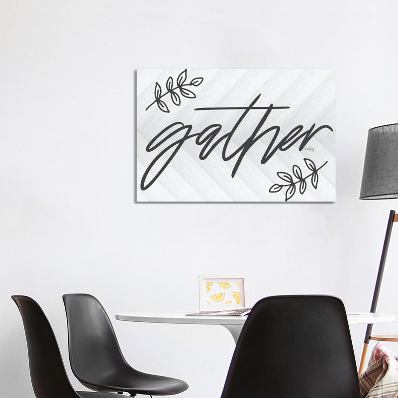 Gather 1 Piece Wrapped Canvas Wall Art, 101.6 cm H x 66.04 cm W x 1.91 cm D