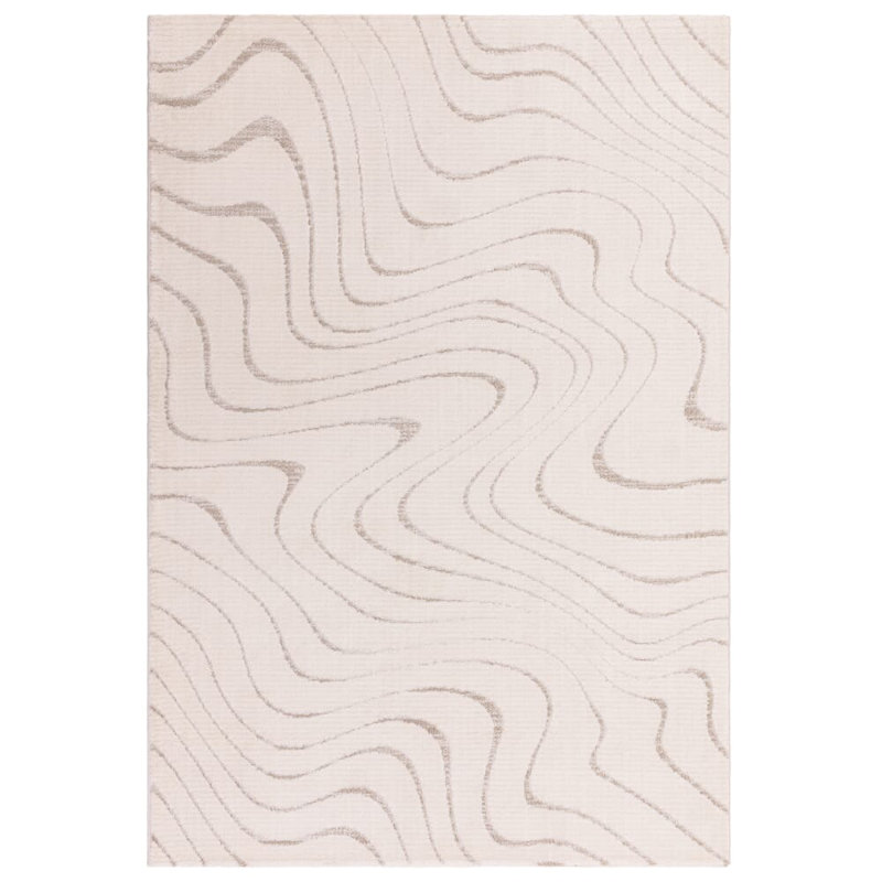 Deral Geometric Area Rug, Rectangle 200 x 275 cm