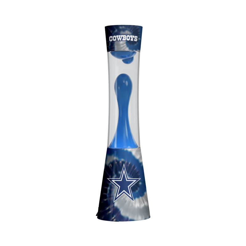 Lampe Magma DEL tie-dye NFL Dallas Cowboys avec haut-parleur Bluetooth | 42 cm, Dallas Cowboys