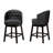 Yehiel Swivel Upholstered Counter Stool-1142064095
