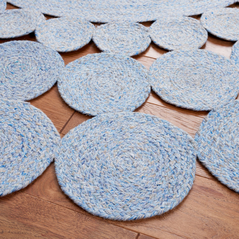 Dunlap Hand Woven Performance Rug, Round 6'