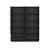 78.7'' H X 63'' W 2-Drawer Bookcase With Glass Doors And LED Light-1062710918