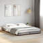 Vidaxl Bed Frame Engineered Wood And Metal-426685136-426685139
