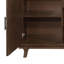 Buffet 2 portes avec rangement Buffet chêne brun