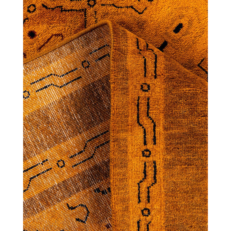 Doolish One-of-a-Kind 4' 2" X 6' 2" Hand Knotted Area Rug