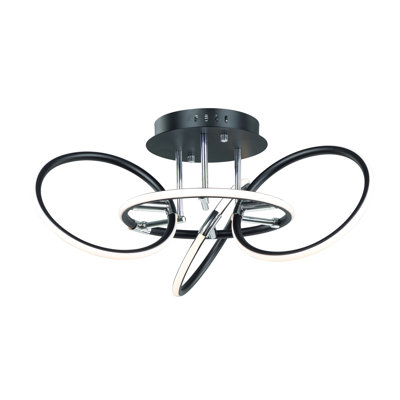 Edford LED Semi Flush Mount