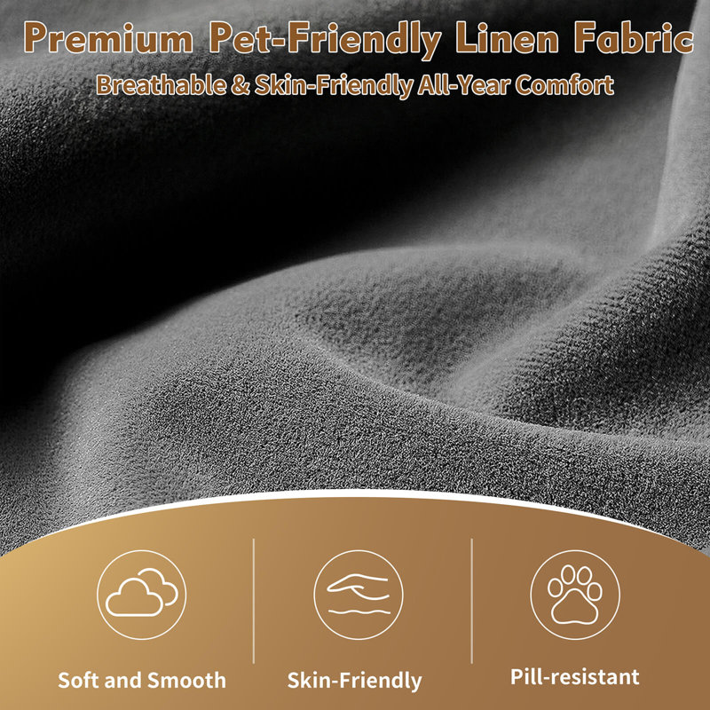 Sofa Bed Sectional Couch Folding Sofa Bed Compressed Floor Boneless Couches, Convertible Sleeper Sofa Bed, Modular Modern Linen Sofa for Living Room Bedroom