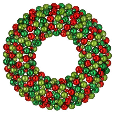 Faux Glass 30'' Wreath