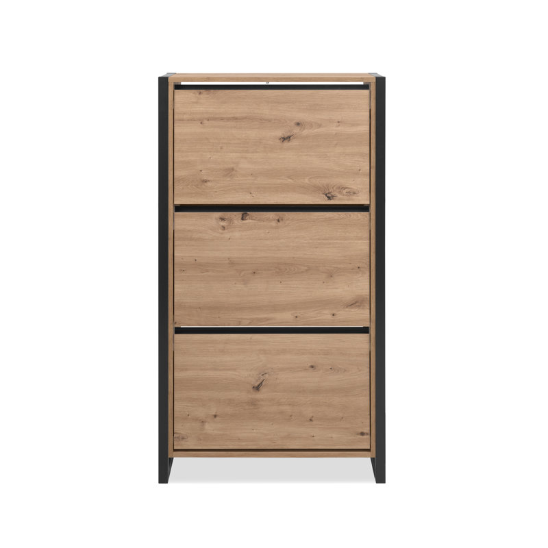 6 Pair Flip Down Shoe Storage