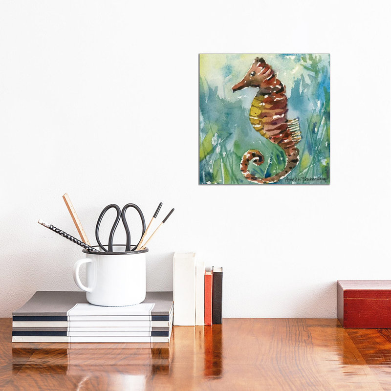 Stately by Annelein Beukenkamp - Wrapped Canvas Painting, 30.48 cm H x 30.48 cm W