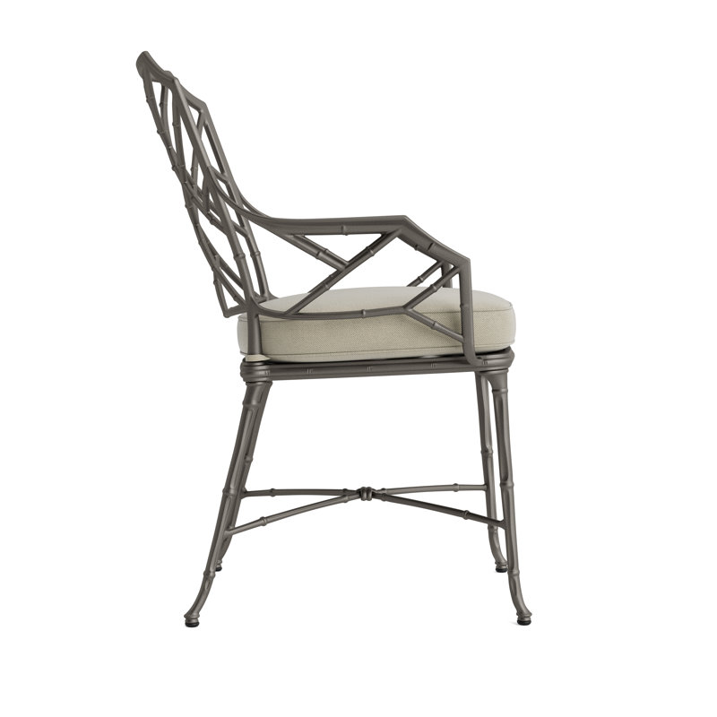 Calcutta Outdoor Dining Chair, Mica, Fusion Dove