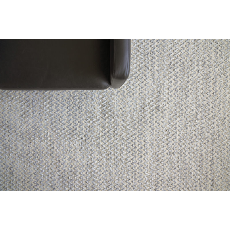 Rialto Chevron Area Rug in Light Gray, Rectangle 10' x 14'