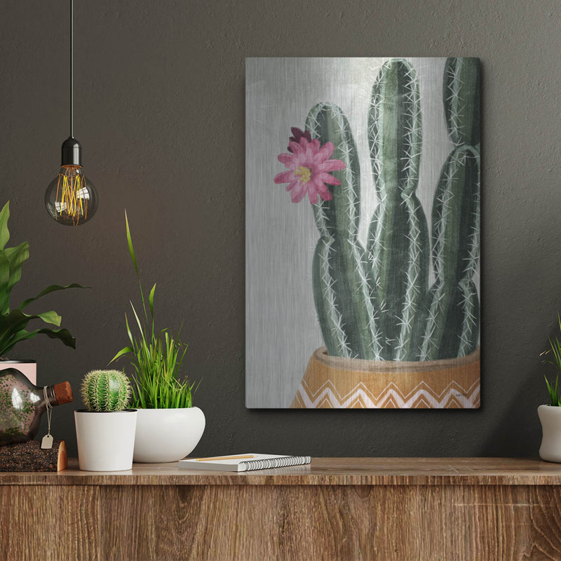 «Flowering Cactus» par House Fenway, H 16 po x l 12 po