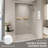 44-48 In. W X 72 In. H Double Sliding Shower Door, Semi-Frameless Bypass Bathroom Sliding Door With 1/4" (6Mm) Tempered Glass For Walk-In Shower-121415762