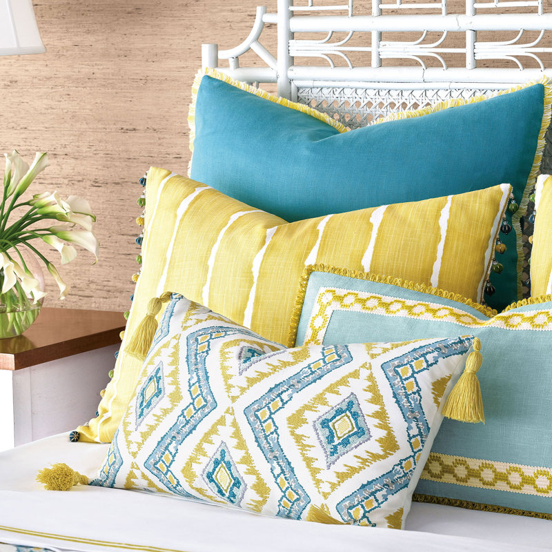 Villa Blanca Beaded Bed Sham, King