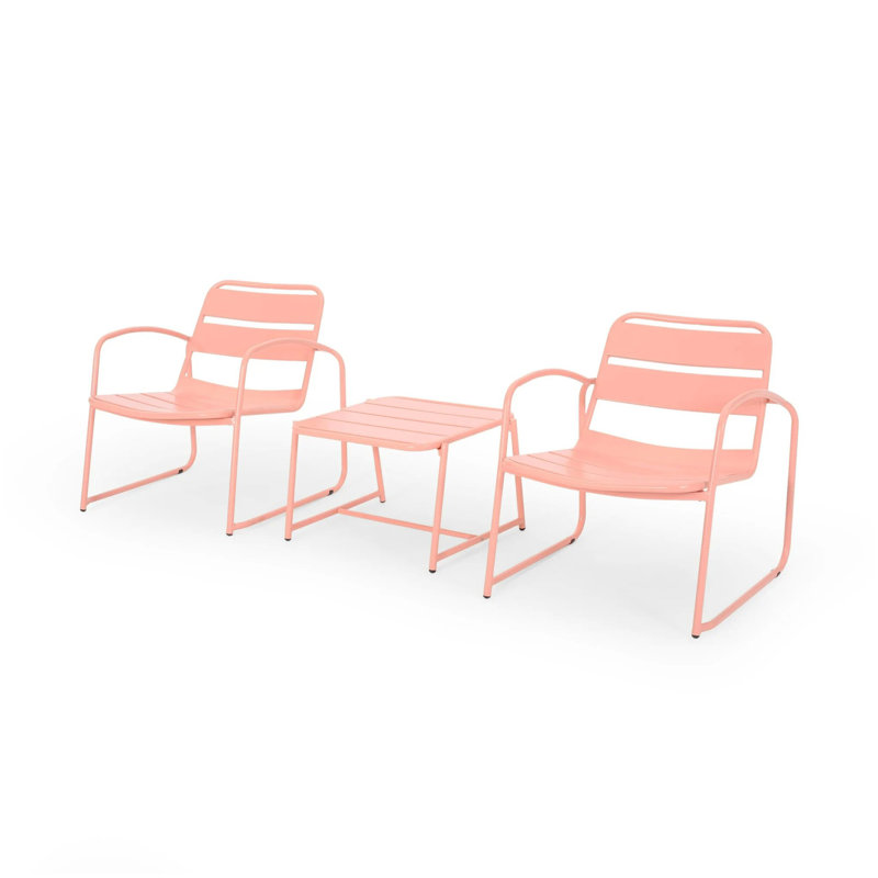 CONRAD  CHAT SET, Coral