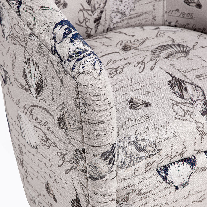 Gray Polyester Side Chair