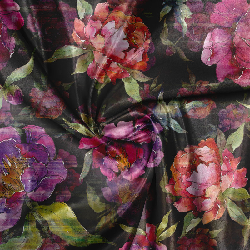 Semi Sheer Curtain Pair