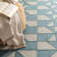 Ojai Blue Hand Loom Knotted Cotton Rug-46512998