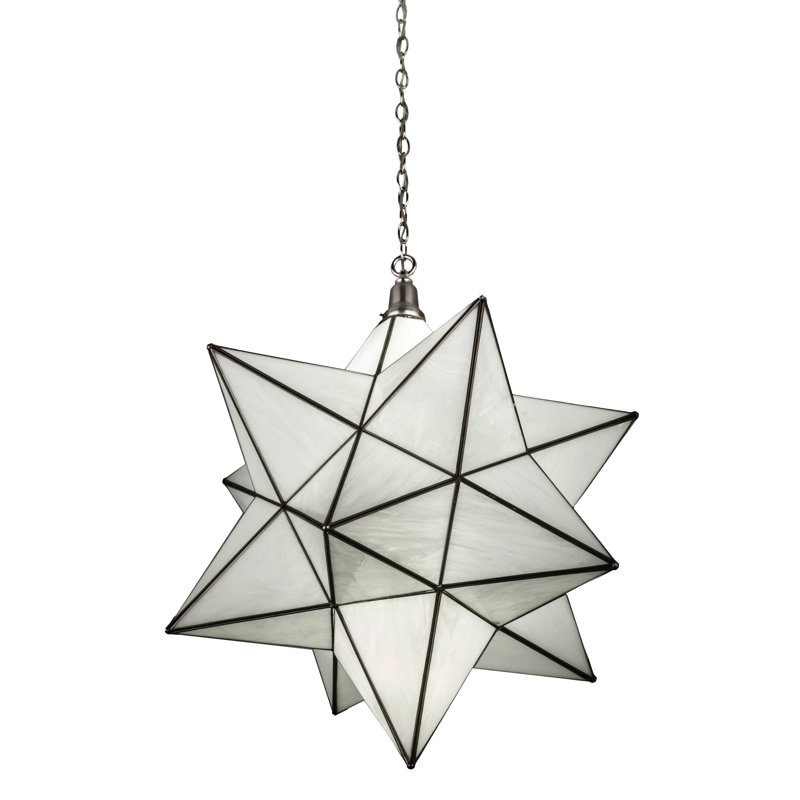 Luminaire suspendu 1 étoile Moravian Star