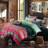 Bohemian Polyester Twill Floral Duvet Cover-282486701
