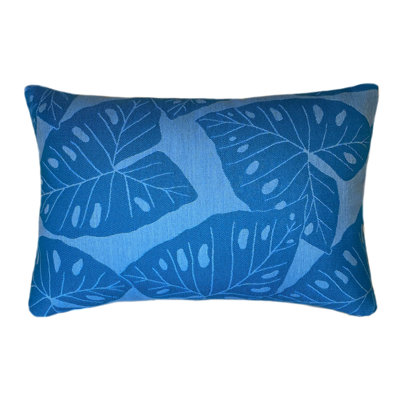 Aruba Floral Lumbar Indoor / Outdoor Pillow Cover & Insert