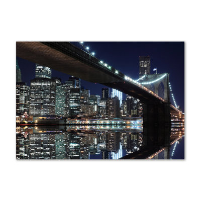 Brooklyn Bridge - Wrapped Canvas Print