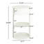 Christopher Knight Home 15.35" W x 15.35" D x 24.6" H 3-Tier Iron Sliding Door Round End Table