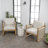 Edingworth Acacia Outdoor Lounge Chair-891949036