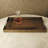 Kokoro Etched Rectangular Tray-Brass-60070925