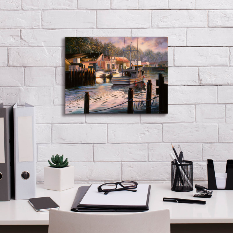  «Point Of View» par Nicky Boehme, art mural sur toile, 16 po x 12 po