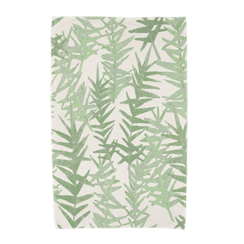 Serviette de plage en microfibre Marlow, Vert