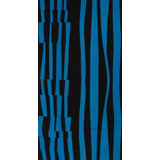 Abstract Area Rug in Black/Blue