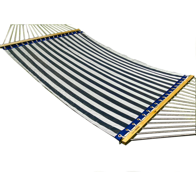 Hamac à barre d'écartement double, Bleu