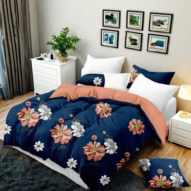 Ensemble de rideau 9 pièces en ensemble de rideau en microfibre de bambou toutes saisons avec rideaux assortis