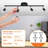 24.8'' 4 -Light Swing Arm Track Track Kit with Dimmable and Adjustable Head