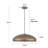 1-Light Dome Single Pendant-142657531